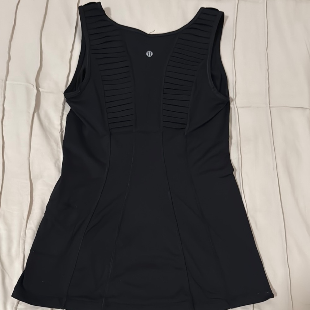Lululemon Black Athletic Tank Top